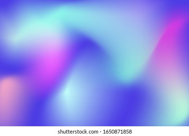 Fondo abstracto con efecto de las luces del norte. Ilustración del vector