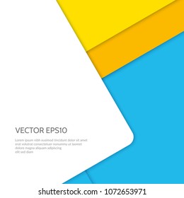 Abstract background with the effect of three-dimensional layers.