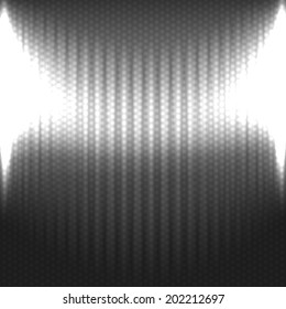 Abstract background with electric discharge. Vector illustration