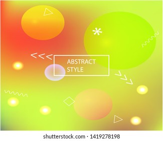 Abstract background for electronic devices. EPS. Vector illustration flyer. Original splash and spreading spot. Green abstract background from blurred smooth spots.