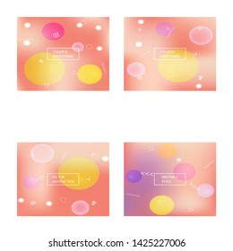 Abstract background for electronic devices. EPS. Vector illustration presentation. Amazing splash and spreading spot. Pink abstract background from blurred smooth spots.