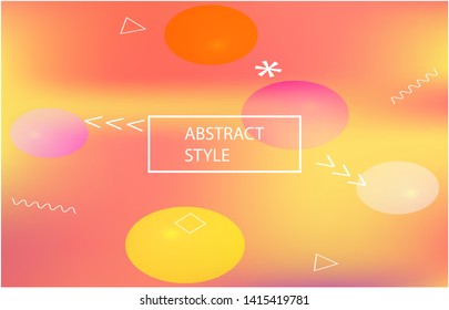 Abstract background for electronic devices. Vector illustration artbook. Original splash and spreading spot. Pink abstract background from blurred smooth spots.