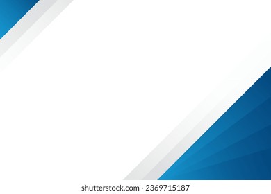 Fondo abstracto con forma de curva azul elegante. Ilustración del vector