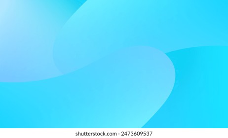 ABSTRACT BACKGROUND ELEGANT BLUE GRADIENT MESH SMOOTH LIQUID COLORFUL DESIGN VECTOR TEMPLATE GOOD FOR MODERN WEBSITE, WALLPAPER, COVER DESIGN 