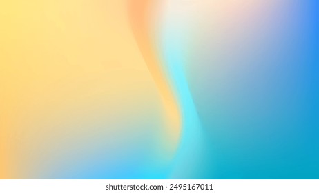ABSTRACT BACKGROUND ELEGANT BLUE ORANGE GRADIENT MESH SMOOTH LIQUID COLORFUL DESIGN VECTOR TEMPLATE GOOD FOR MODERN WEBSITE, WALLPAPER, COVER DESIGN 