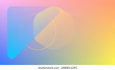 ABSTRACT BACKGROUND ELEGANT COLORFUL GRADIENT MESH WITH GEOMETRIC SHAPES SMOOTH LIQUID DESIGN VECTOR TEMPLATE GOOD FOR MODERN WEBSITE, WALLPAPER, COVER DESIGN 
