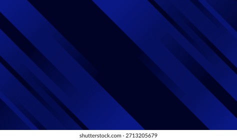 Fundo abstrato com elegantes curvas de onda azul escuro e textura fluida suave.