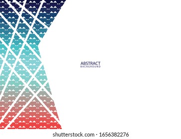 Abstract background with elegant geometry patterns