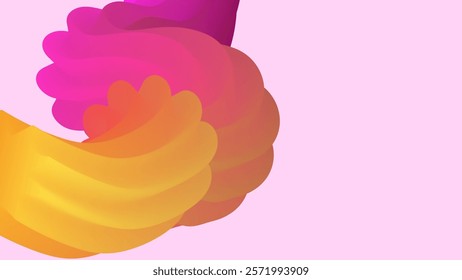 ABSTRACT BACKGROUND ELEGANT GRADIENT 3D FLUID SWIRL WAVY SMOOTH LIQUID COLORFUL DESIGN VECTOR TEMPLATE GOOD FOR MODERN WEBSITE, WALLPAPER, COVER DESIGN	
