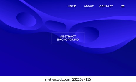 ABSTRACT BACKGROUND ELEGANT GRADIENT BLUE SMOOTH COLOR DESIGN VECTOR TEMPLATE GOOD FOR MODERN WEBSITE, WALLPAPER, COVER DESIGN 