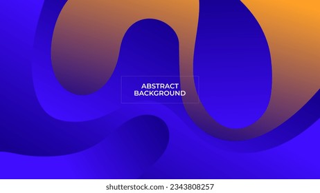 ABSTRACT BACKGROUND ELEGANT GRADIENT BLUE SMOOTH COLOR DESIGN VECTOR TEMPLATE GOOD FOR MODERN WEBSITE, WALLPAPER, COVER DESIGN 