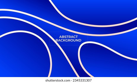 ABSTRACT BACKGROUND ELEGANT GRADIENT BLUE SMOOTH COLOR DESIGN VECTOR TEMPLATE GOOD FOR MODERN WEBSITE, WALLPAPER, COVER DESIGN 