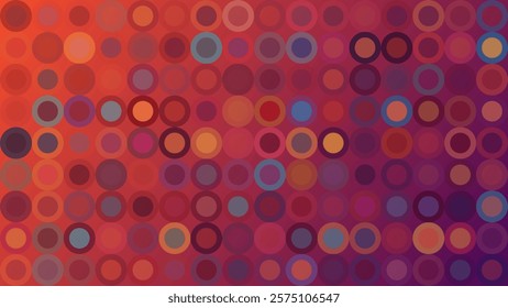 ABSTRACT BACKGROUND ELEGANT GRADIENT COLORFUL DESIGN WITH CIRCLE GEOMETRIC SHAPES PATTERN VECTOR TEMPLATE GOOD FOR MODERN BUSINESS PRESENTATION, POSTER, COVER DESIGN 