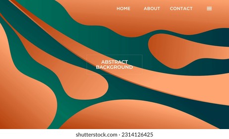 ABSTRACTO ANTECEDENTES ELEGANTE GRADIENTE VERDE MARRÓN DE COLOR SMOOTH DISEÑN PLANTILLA BUENA PARA SITIOS WEB MODERNOS, PAPEL DE PARED, DISEÑO DE CUBIERTA 