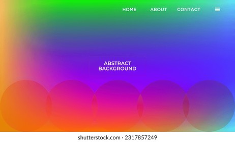 ABSTRACT BACKGROUND ELEGANT GRADIENT MESH COLORFUL SMOOTH DESIGN VECTOR TEMPLATE GOOD FOR MODERN WEBSITE, WALLPAPER, COVER DESIGN 