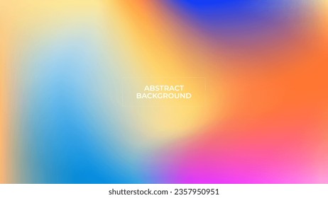 ABSTRACT BACKGROUND ELEGANT GRADIENT MESH SMOOTH COLORFUL DESIGN VECTOR TEMPLATE GOOD FOR MODERN WEBSITE, WALLPAPER, COVER DESIGN 