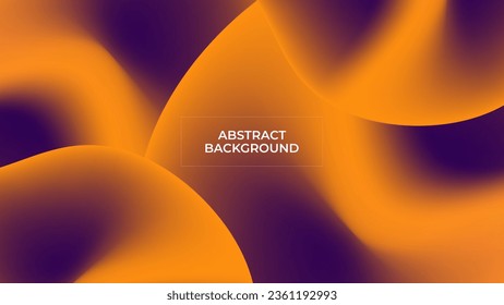 ABSTRACT BACKGROUND ELEGANT GRADIENT MESH SMOOTH ORANGE COLOR DESIGN VECTOR TEMPLATE GOOD FOR MODERN WEBSITE, WALLPAPER, COVER DESIGN 