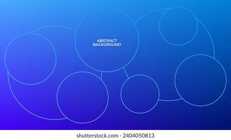 ABSTRACT BACKGROUND ELEGANT GRADIENT MESH BLUE SMOOTH LIQUID COLORFUL WITH GEOMETRIC LINE CIRCLE DESIGN VECTOR TEMPLATE GOOD FOR MODERN WEBSITE, WALLPAPER, COVER DESIGN 