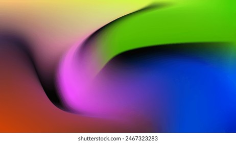 ABSTRACT BACKGROUND ELEGANT GRADIENT MESH SMOOTH LIQUID COLORFUL DESIGN VECTOR TEMPLATE GOOD FOR MODERN WEBSITE, WALLPAPER, COVER DESIGN 