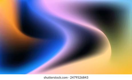 ABSTRACT BACKGROUND ELEGANT GRADIENT MESH SMOOTH LIQUID COLORFUL DESIGN VECTOR TEMPLATE GOOD FOR MODERN WEBSITE, WALLPAPER, COVER DESIGN 