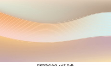 ABSTRACT BACKGROUND ELEGANT GRADIENT MESH SMOOTH LIQUID PASTEL COLORFUL WITH LINES DESIGN VECTOR TEMPLATE GOOD FOR MODERN WEBSITE, WALLPAPER, COVER DESIGN 