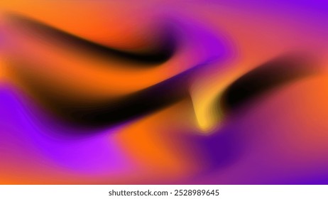 ABSTRACT BACKGROUND ELEGANT GRADIENT MESH ORANGE PURPLE SMOOTH LIQUID VIBRANT COLORFUL DESIGN VECTOR TEMPLATE GOOD FOR MODERN WEBSITE, WALLPAPER, COVER DESIGN 