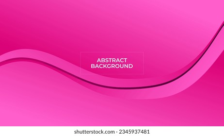 ABSTRACT BACKGROUND ELEGANT GRADIENT PINK SMOOTH COLOR DESIGN VECTOR TEMPLATE GOOD FOR MODERN WEBSITE, WALLPAPER, COVER DESIGN 