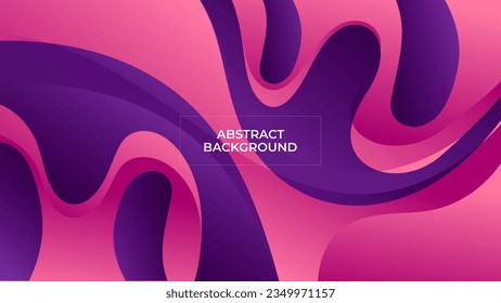 ABSTRACT BACKGROUND ELEGANT GRADIENT PINK PURPLE SMOOTH COLOR DESIGN VECTOR TEMPLATE GOOD FOR MODERN WEBSITE, WALLPAPER, COVER DESIGN 