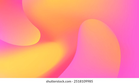 ABSTRACT BACKGROUND ELEGANT GRADIENT PINK ORANGE COLOR DESIGN VECTOR TEMPLATE GOOD FOR MODERN WEBSITE, WALLPAPER, COVER DESIGN 