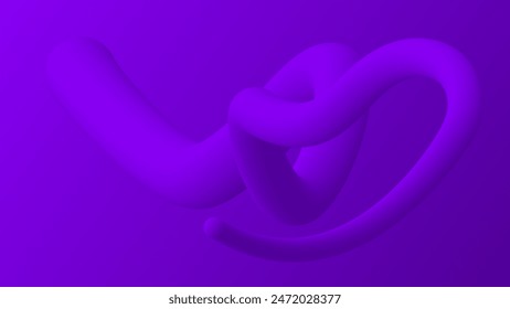 ABSTRACT BACKGROUND ELEGANT GRADIENT PURPLE DUOTONE 3D FLUID SWIRL WAVY SMOOTH LIQUID COLORFUL DESIGN VECTOR TEMPLATE GOOD FOR MODERN WEBSITE, WALLPAPER, COVER DESIGN 