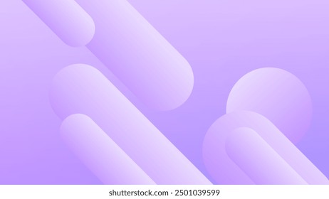 ABSTRACT BACKGROUND ELEGANT GRADIENT PURPLE SMOOTH LIQUID COLORFUL DESIGN WITH GEOMETRIC SHAPES VECTOR TEMPLATE GOOD FOR MODERN WEBSITE, WALLPAPER, COVER DESIGN 