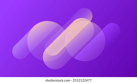 ABSTRACT BACKGROUND ELEGANT GRADIENT PURPLE SMOOTH LIQUID COLORFUL DESIGN WITH GEOMETRIC SHAPES VECTOR TEMPLATE GOOD FOR MODERN WEBSITE, WALLPAPER, COVER DESIGN 