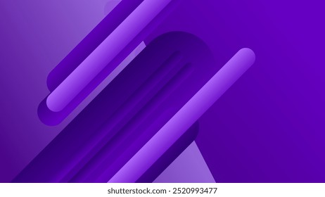 ABSTRACT BACKGROUND ELEGANT GRADIENT PURPLE SMOOTH LIQUID COLORFUL DESIGN WITH GEOMETRIC SHAPES VECTOR TEMPLATE GOOD FOR MODERN WEBSITE, WALLPAPER, COVER DESIGN 
