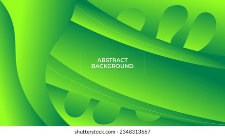 ABSTRACT BACKGROUND ELEGANT GRADIENT SMOOTH GREEN COLOR DESIGN VECTOR TEMPLATE GOOD FOR MODERN WEBSITE, WALLPAPER, COVER DESIGN