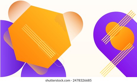ABSTRACT BACKGROUND ELEGANT GRADIENT SMOOTH LIQUID COLORFUL DESIGN WITH GEOMETRIC SHAPES VECTOR TEMPLATE GOOD FOR MODERN WEBSITE, WALLPAPER, COVER DESIGN 