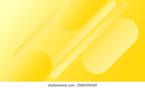 ABSTRACT BACKGROUND ELEGANT GRADIENT YELLOW SMOOTH LIQUID COLORFUL DESIGN WITH GEOMETRIC SHAPES VECTOR TEMPLATE GOOD FOR MODERN WEBSITE, WALLPAPER, COVER DESIGN 