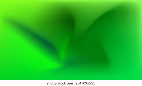 ABSTRACT BACKGROUND ELEGANT GREEN GRADIENT MESH SMOOTH LIQUID COLORFUL DESIGN VECTOR TEMPLATE GOOD FOR MODERN WEBSITE, WALLPAPER, COVER DESIGN 
