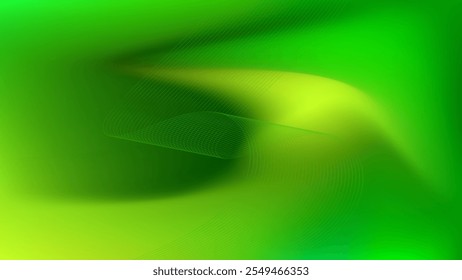 ABSTRACT BACKGROUND ELEGANT GREEN YELLOW GRADIENT MESH SMOOTH LIQUID COLORFUL DESIGN VECTOR TEMPLATE GOOD FOR MODERN WEBSITE, WALLPAPER, COVER DESIGN 