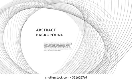 Abstract background with elegant lines, perfect for business presentations. Vector abstract background