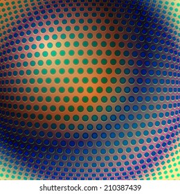 Abstract background elegant metallic vector web hole