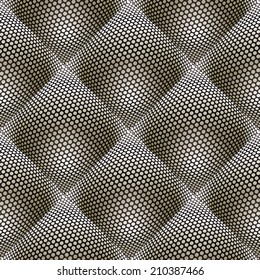 Abstract background elegant metallic vector web hole
