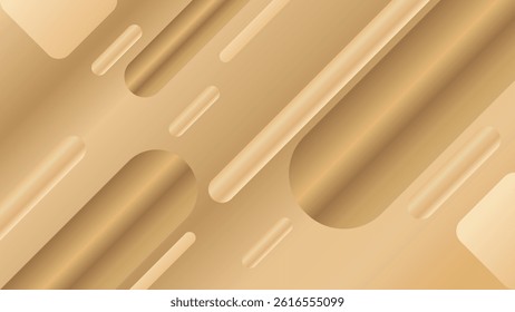 ABSTRACT BACKGROUND ELEGANT ORANGE GOLD GRADIENT SMOOTH LIQUID COLORFUL DESIGN WITH GEOMETRIC SHAPES VECTOR TEMPLATE GOOD FOR MODERN WEBSITE, WALLPAPER, COVER DESIGN 
