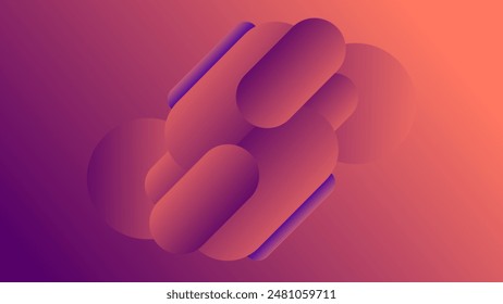 FONDO Abstractas ELEGANTE NARANJA ROSA PÚRPURA GRADIENTE LÍQUIDO LISO DISEÑO COLORIDO CON FORMAS GEOMÉTRICAS PLANTILLA DE VECTOR BUENO PARA EL SITIO WEB MODERNO, FONDO DE PANTALLA, DISEÑO DE LA CUBIERTA 