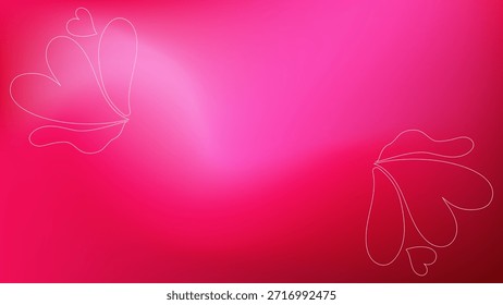 ABSTRATO FUNDO ELEGANTE ROSA VERMELHO GRADIENTE MALHA SUAVE PASTEL COLORIDO LINHAS DE AMOR DESIGN VETOR MODELO BOM PARA SITE MODERNO, PAPEL DE PAREDE, DESIGN DE CAPA 