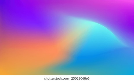ABSTRACT BACKGROUND ELEGANT PURPLE BLUE ORANGE PINK GRADIENT MESH SMOOTH LIQUID COLORFUL DESIGN VECTOR TEMPLATE GOOD FOR MODERN WEBSITE, WALLPAPER, COVER DESIGN 