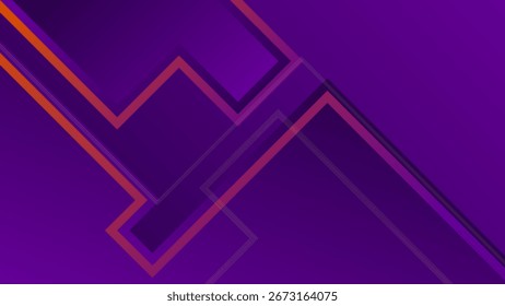ABSTRATO PLANO DE FUNDO ELEGANTE GRADIENTE ROXO LÍQUIDO LISO DESIGN COLORIDO COM ZIGUEZAGUE FORMAS GEOMÉTRICAS DIAGONAIS MODELO DE VETOR BOM PARA SITE MODERNO, PAPEL DE PAREDE, DESIGN DE CAPA 