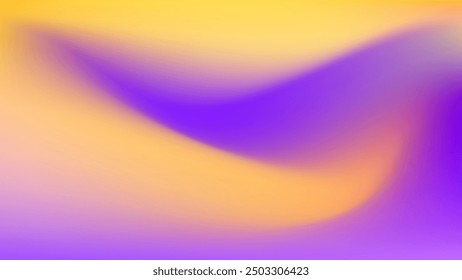 ABSTRACT BACKGROUND ELEGANT PURPLE ORANGE GRADIENT MESH SMOOTH LIQUID COLORFUL WITH WAVY LINES DESIGN VECTOR TEMPLATE GOOD FOR MODERN WEBSITE, WALLPAPER, COVER DESIGN 