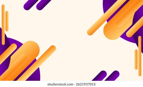 FONDO Abstractas ELEGANTE PÚRPURA NARANJA GRADIENTE LÍQUIDO LISO DISEÑO COLORIDO CON FORMAS GEOMÉTRICAS PLANTILLA DE VECTOR BUENO PARA EL SITIO WEB MODERNO, FONDO DE PANTALLA, DISEÑO DE CUBIERTA 