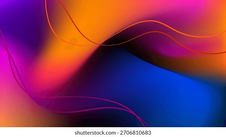 FONDO Abstractas CON ELEGANTE PLANTILLA DE VECTOR DE DISEÑO COLORIDO SUAVE DE MALLA DE GRADIENTE AZUL NARANJA ROSA DE COLOR PÚRPURA BUENO PARA EL SITIO WEB MODERNO, FONDO DE PANTALLA, DISEÑO DE CUBIERTA 