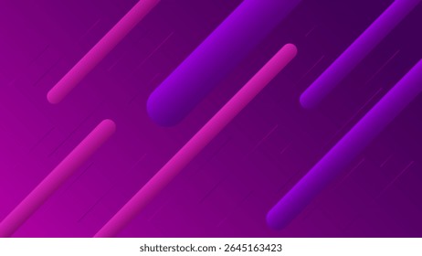 ABSTRACT BACKGROUND ELEGANT PURPLE PINK GRADIENT SMOOTH LIQUID COLORFUL DESIGN WITH DIAGONAL LINES GEOMETRIC SHAPES VECTOR TEMPLATE GOOD FOR MODERN WEBSITE, WALLPAPER, COVER DESIGN 